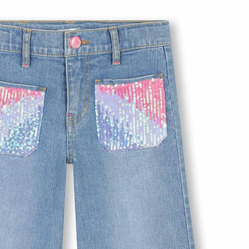Billieblush Sequin Pocket Jeans 3Y - 10Y image number 2